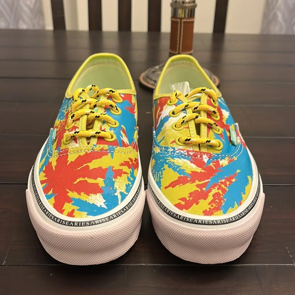 Vans Og Authentic Lx Aries Weed Muted Shoes Sneakers new Mens 5.5 = Women’s 7